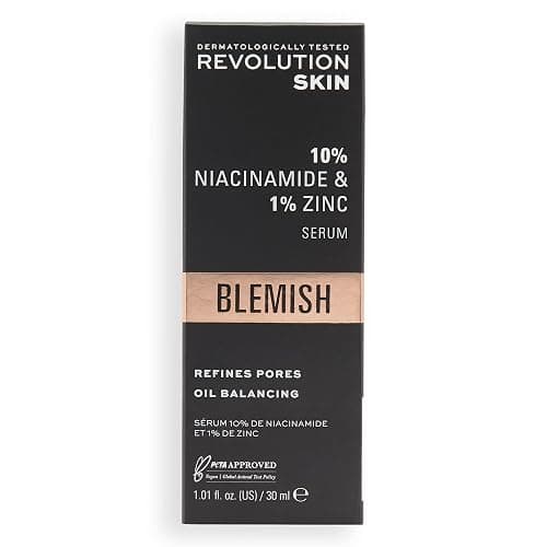 Revolution Skincare London, 10% Niacinamide + 1% Zinc Serum, Tackles Blemishes, Minimises Pore Appearance, Face Serum, 30 ml thumbnail 4