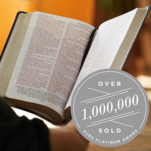 KJV Holy Bible: Personal Size Giant Print with 43,000 Cross References, Deluxe Burgundy Leathersoft, Red Letter, Comfort Print: King James Version thumbnail 5