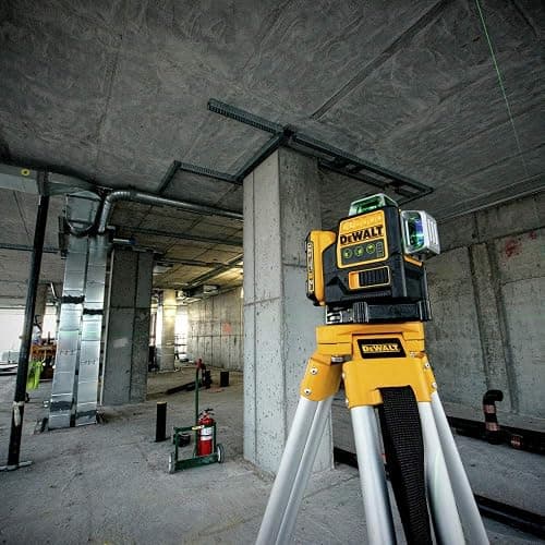 DEWALT Laser Level 360 Self Leveling, 3 Way Green Laser Leveler Tool 12V MAX with 2.0Ah Battery, Charger and Durable Carrying Case, 100 Ft, Tripod Compatible (DW089LG) thumbnail 2