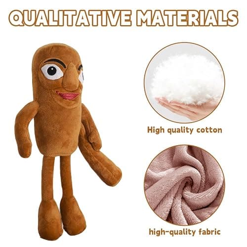 TBKETR Italian,Tung Tung Tung Sahur Plushies Toy 16inch for Fans Gift, Soft Stuffed Animal Pillow for Home Kids' Bedroom Decor, Birthday Christmas Choice for Boys Girls(Tung) thumbnail 4
