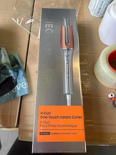 SHEGLAM Automatic Curling Iron 1 1/4 inch with 3 Temperatures Fast Heating, 2-Way Rotation, Anti-Scald, Anti-Tangle Rotating, Automatic Shut-Off for Hair Styling thumbnail 7