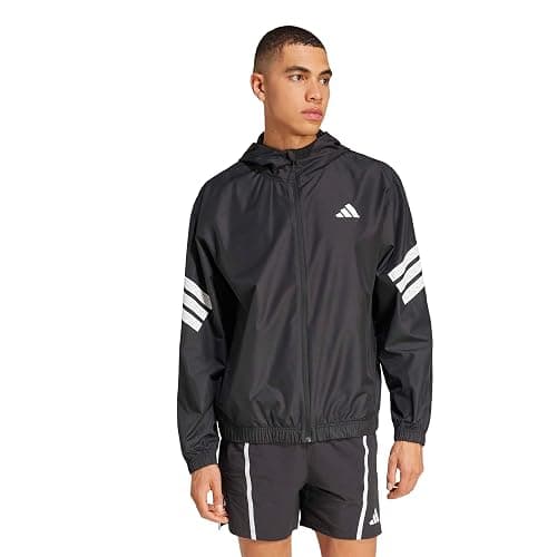 adidas mens Icon 3-stripes Training Windbreaker - Image 1