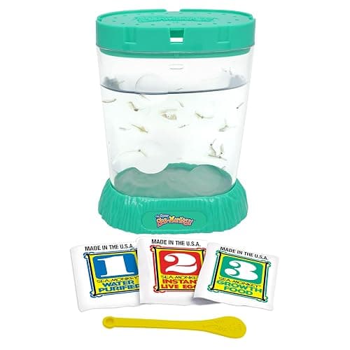 The Original Sea Monkeys - Ocean Zoo - Grow Your Own Pets Science Kit- Includes Eggs, Food, and Water Purifier, Color May Vary thumbnail 13