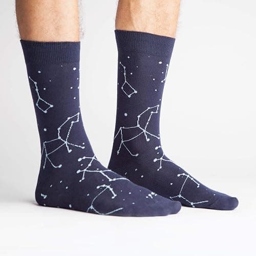 Sock It To Me Men's Stars Constellation Crew Socks thumbnail 2