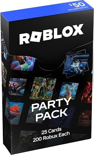 Roblox Party Pack | [200 Robux Each] Multipack of 25 x $2 - $50 thumbnail 3