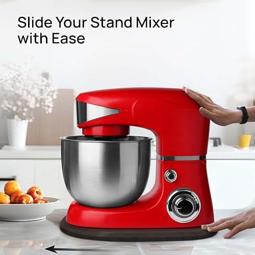 Ibyx Elegant Sliding Tray - Compatible with 5.5 Qt KitchenAid Stand Mixers and Other Heavy Appliances (Black) thumbnail 2