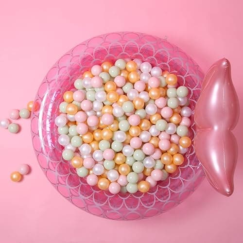 GOGOSO Ball Pits Balls for Toddlers Pack of 50 100 200 Plastics Shape Ball Non-Phthalate Non-BPA Non-Toxic 2.2-Inch Crush Proof Play Balls thumbnail 6