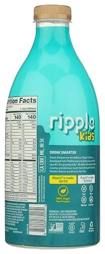 Ripple Kids Non-Dairy Milk, Vegan, Original, 48 Fl Oz thumbnail 2