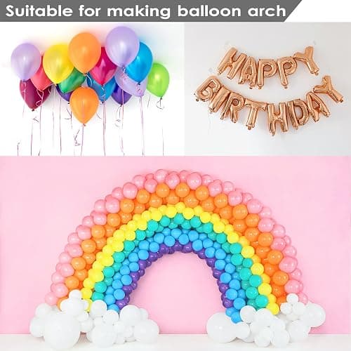 ALLFUN 1000 Pieces Clear Glue Points Dots Double Sided Adhesive Removable for Balloons Craft Sticky thumbnail 4