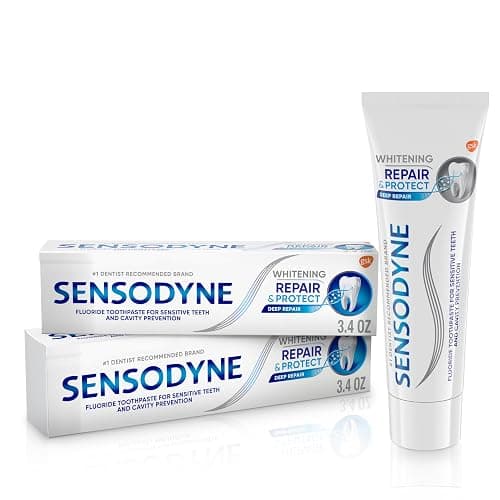 Sensodyne Repair and Prote Toothpaste, 3.4 oz (Pack of 2) | Toothpaste for Sensitive Teeth and Cavity Prevention - Image 1