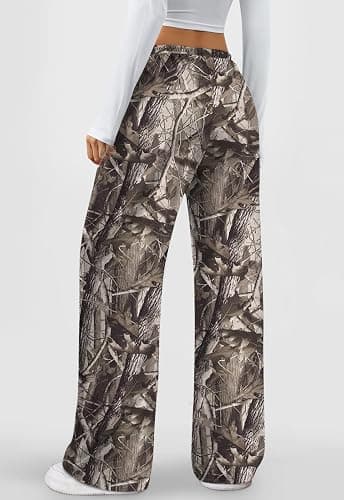 LYHIPSS Sweatpants Women Baggy Wide Leg Lounge Casual Pajama Sweat Pants thumbnail 2