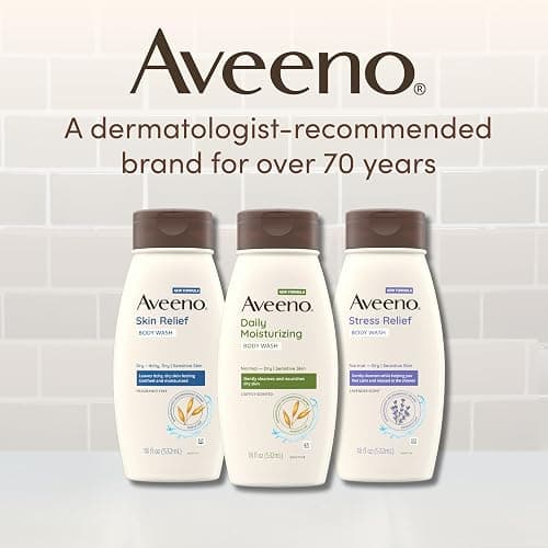 Aveeno Daily Moisturizing Body Wash for Sensitive Skin + Prebiotic Oat, Gently Cleanses, Nourishes & Feels Moisturizing Dry Skin, Light Fragrance, Refill Pouch, 36 fl. oz thumbnail 7