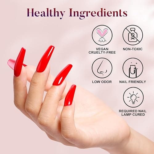 AIMEILI Base Coat Top Coat UV LED Gel Nagellack Gellack Unterlack & Überlack Set Nägel Maniküre Kit 2×10ml thumbnail 3