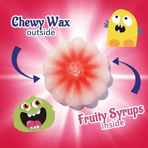 Gummy Glow Wax Candy 12oz Bulk Pack, Retro Chewy Wax Candies for Old School Candy Lovers with 55-65 Pieces & 5 Flavors, Nostalgic Sweet Treats thumbnail 3