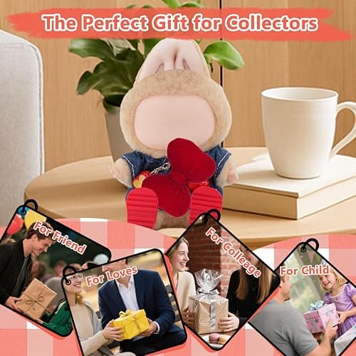 Labubu Cute Doll Clothes for 17 cm Doll Outfits Women Friend Happy Birthday Gift Funny Teen Girl Gifts Trendy Stuff Female Friend Coworker Christmas Xmas Ideas Close BFF Work Unique thumbnail 6