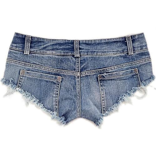 NW Women's Low Waist Sexy Denim Short Hot Pants Sexy Mini Jeans Shorts thumbnail 3