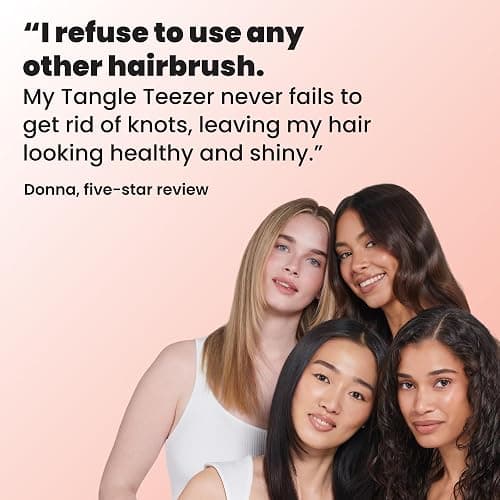 Tangle Teezer Ultimate Detangler Brush for Wet & Dry Hair, Eliminates Knots & Reduces Breakage for Straight to Wavy Hair Types, Summer Rose thumbnail 9
