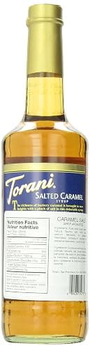 Torani Salted Caramel Flavour Syrup 750 Milliliter thumbnail 6