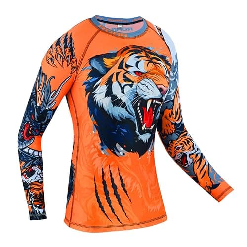 ROAR-INT MMA Rash Guard & BJJ Shorts Set Kids Fight Training Grappling Wear Jiu Jitsu Gi Trunks Outfit Set thumbnail 2