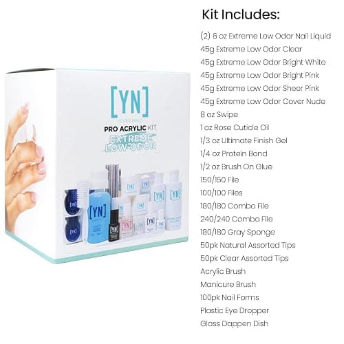 Young Nails Professional Kits & Accessories for Home Nail Kit, Starter Kit, Beginners, and/or Nail Professionals thumbnail 3