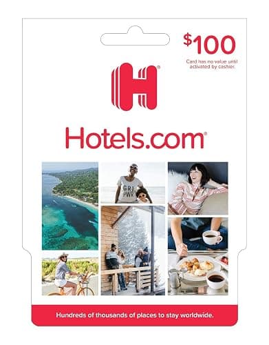 Hotels.com Gift Card $100 - Image 1