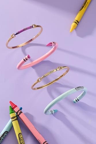 Crayola Crayon Cuff - Tickle Me Pink Hand Cuff Bracelet thumbnail 10
