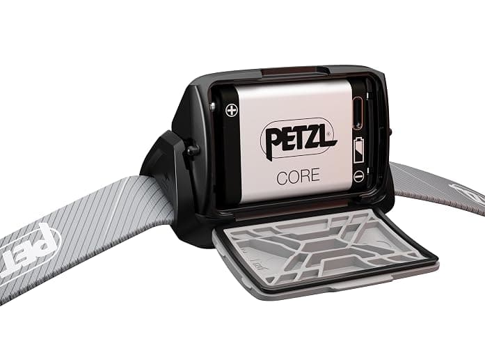 PETZL Tikka CORE Headlamp - Rechargeable, Compact 450 Lumen Light with Red Lighting, for Hiking, Climbing, and Camping - Black thumbnail 5
