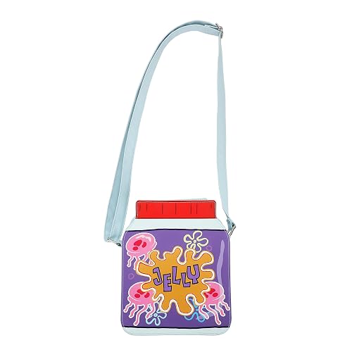Spongebob Squarepants Jelly Jar 12.5" Women's Crossbody Bag - Image 1