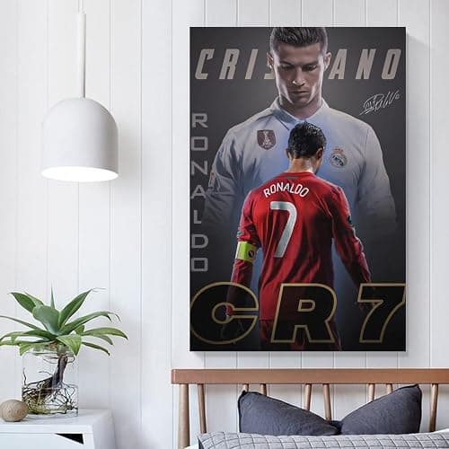 fhzang Cristiano Ronaldo Poster 1 Canvas Poster Unframed: 12x18 inches (30x45 cm) thumbnail 6