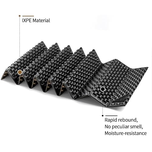 Foam Camping Pads for Hiking, Ultralight Closed Cell Mattress, Waterproof Soft Mat for Adults, Wide Picnic Yoga Mats, Folding Sleeping Pad for Outdoor Backpacking thumbnail 8