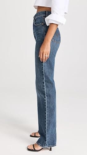 Levi's Womens Ribcage Full Length Jeans thumbnail 5