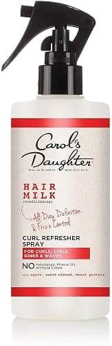Carol's Daughter Hair Milk Curl Refresher Spray for Coils and Waves, with Agave, Sweet Almond and Wheat Protein, 10 fl oz - Image 1