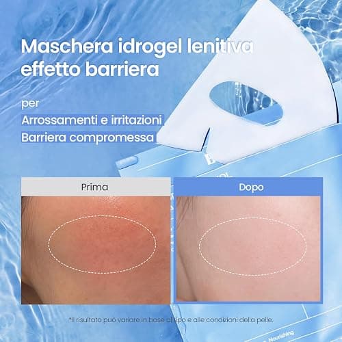 BIODANCE Hydro Cera-nol Real Deep Mask, Maschera Viso Notturna in Hydrogel, Idratante e Lenitiva, Riduce Arrossamenti e Calma Rapidamente la Pelle, K-Beauty, 34g x 4 Pezzi thumbnail 3