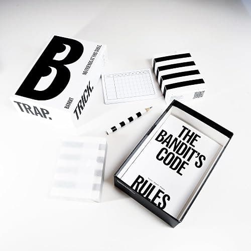 Bandit – Kartenspiel Erwachsene und Familie – Strategisches und schnelles Bluff Spiel für 2 bis 6 Spieler – Gedächtnis und Taktik – Kompaktes Format – Originelles Geschenk – Spielabende und Reisen thumbnail 7