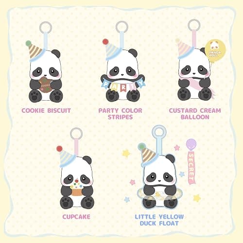 52TOYS Panda Roll Party Series Blind Box Stuffed Animal Plush Toy with Soft and Adorable Design, 1PC Perfect for Cuddling, Display, and Unique Posing, Ideal Gift for Panda Enthusiasts thumbnail 5