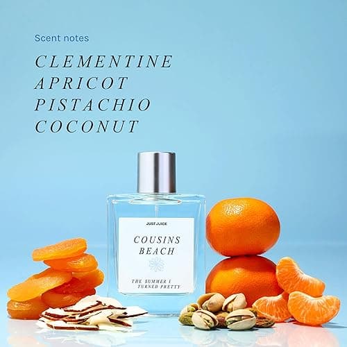 Just Juice - The Summer I Turned Pretty Cousins Beach - Beachy, Creamy Coconut and Vanilla Perfume for Women and Men - 3.4 oz - 3.4 Fl Oz (Pack of 1) thumbnail 3