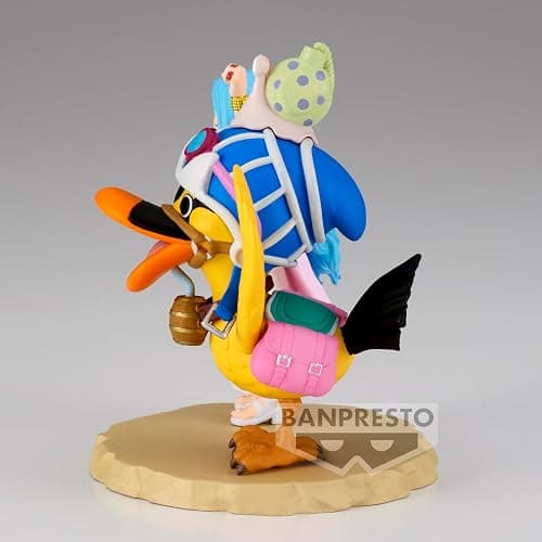 Banpresto - One Piece - Log Stories - Nefertari Vivi & Karoo, Bandai Spirits World Collectable Figure thumbnail 7