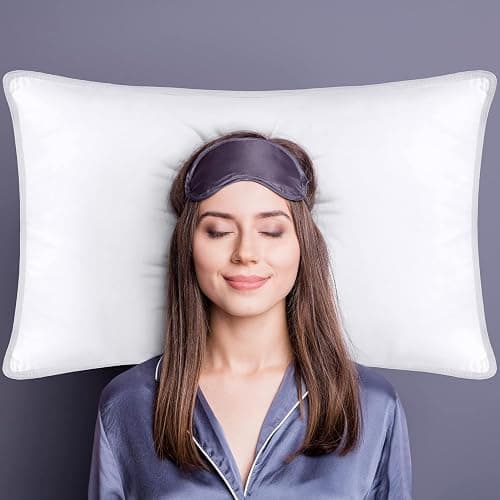 Utopia Bedding Bed Pillows for Sleeping (White), Queen Size Set of 4, Hotel Pillow, Cooling Pillows for Side, Back or Stomach Sleepers thumbnail 2