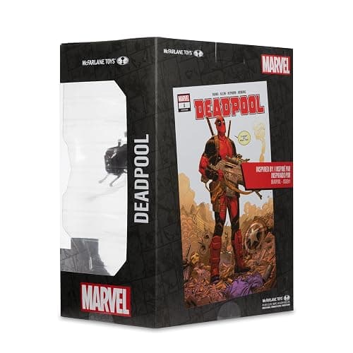 McFarlane Toys- Marvel Deadpool 1:6th Scale Collectible with Scene & Comic (Deadpool #1) thumbnail 9
