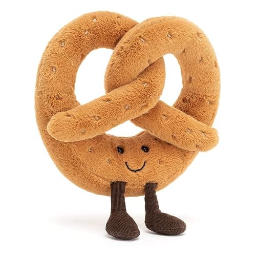 Jellycat Amuseables Pretzel Stuffed Toy, 7 inches - Food Plush - Fun Gift Idea thumbnail 6