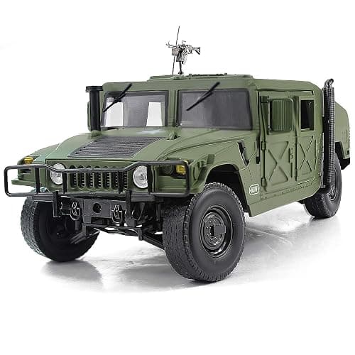 fisca 1/18 Scale Model Car Metal Diecast Military Armored Vehicle Battlefield Truck - Image 1