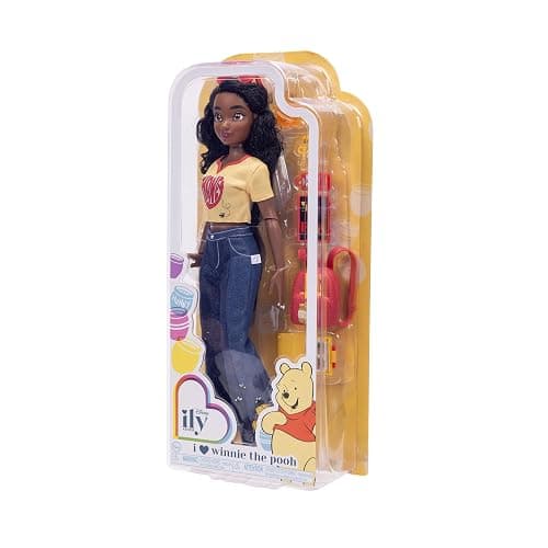 Disney ILY 4ever Fashion Dolls, Inspired by Winnie The Pooh 11.5" Tall with 13 Points of Articulation, Glittery Mickey Ring Included for You! thumbnail 6