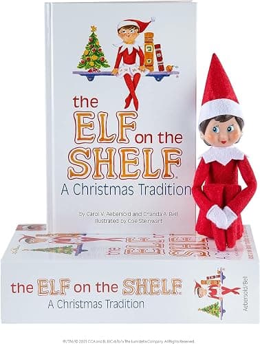 Elf on The Shelf: A Christmas Tradition (Blue-Eyed Girl Scout Elf) - Image 1