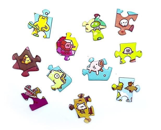 Magic Puzzles 3-Pack • Series Two • The Busy Bistro, The Crystal Caves, & The Forest Feast • 1000 Piece Jigsaw Puzzles from The Magic Puzzle Company thumbnail 13