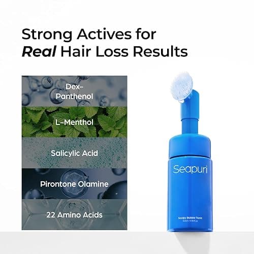 Seapuri Scalp Care Set – Hair Growth Serum & Scalp Bubble Tonic thumbnail 8