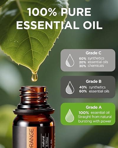 InnoGear Aromatherapy Diffuser & 8 Essential Oils Set, 300ml Premium 5-in-1 Ultrasonic Essential Oil Diffusers Scent Humidifier Aroma Diffuser Vaporizer Auto-Off Timer for Room Office Home, Yellow thumbnail 6