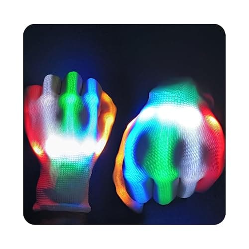 Toys for Ages 8-13 LED Gloves Toys for Boys Age 8-10 Light Up Gloves Cool | Light Up for Kids Birthday Easter Gift Cool Fun Toys for 8-13 Year Old, Party Favors for Kids 8-12, Kid Toys Light Up Gifts - Image 1
