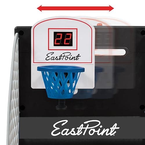 Electronic Tabletop Movin' Hoops Mini Arcade Basketball Game by EastPoint thumbnail 2