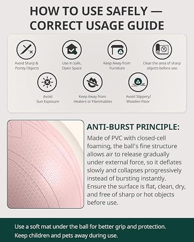 Labor birthing ball  thumbnail 2