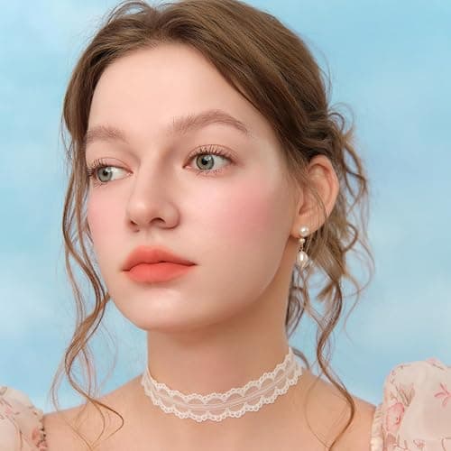 Flower Knows Bunny Garden Embossed Blush,Talc-Free Vibrant Coral Satin Powder Blush,Buildable & Blendable Formula,Sun-Kissed Cheek Color for a Warm,Energized Glow,Gift-Worthy(05 Fairyland Reverie) thumbnail 4